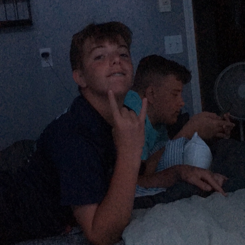 This is my brother he has been on my nerves